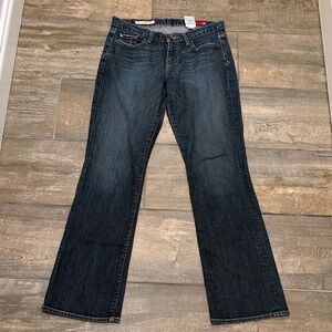 Express X2 Women's Deep Blue Boot Cut Jeans